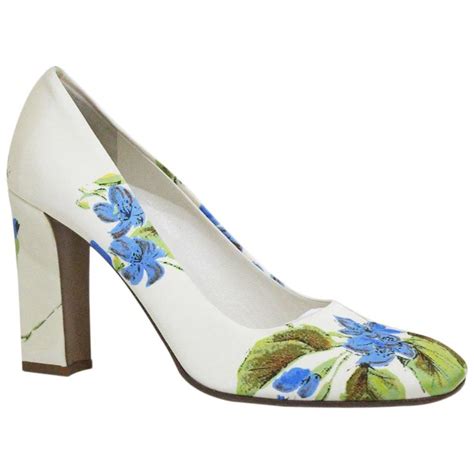 prada 90s silk floral printed pumps vintage|350 results for vintage prada pumps .